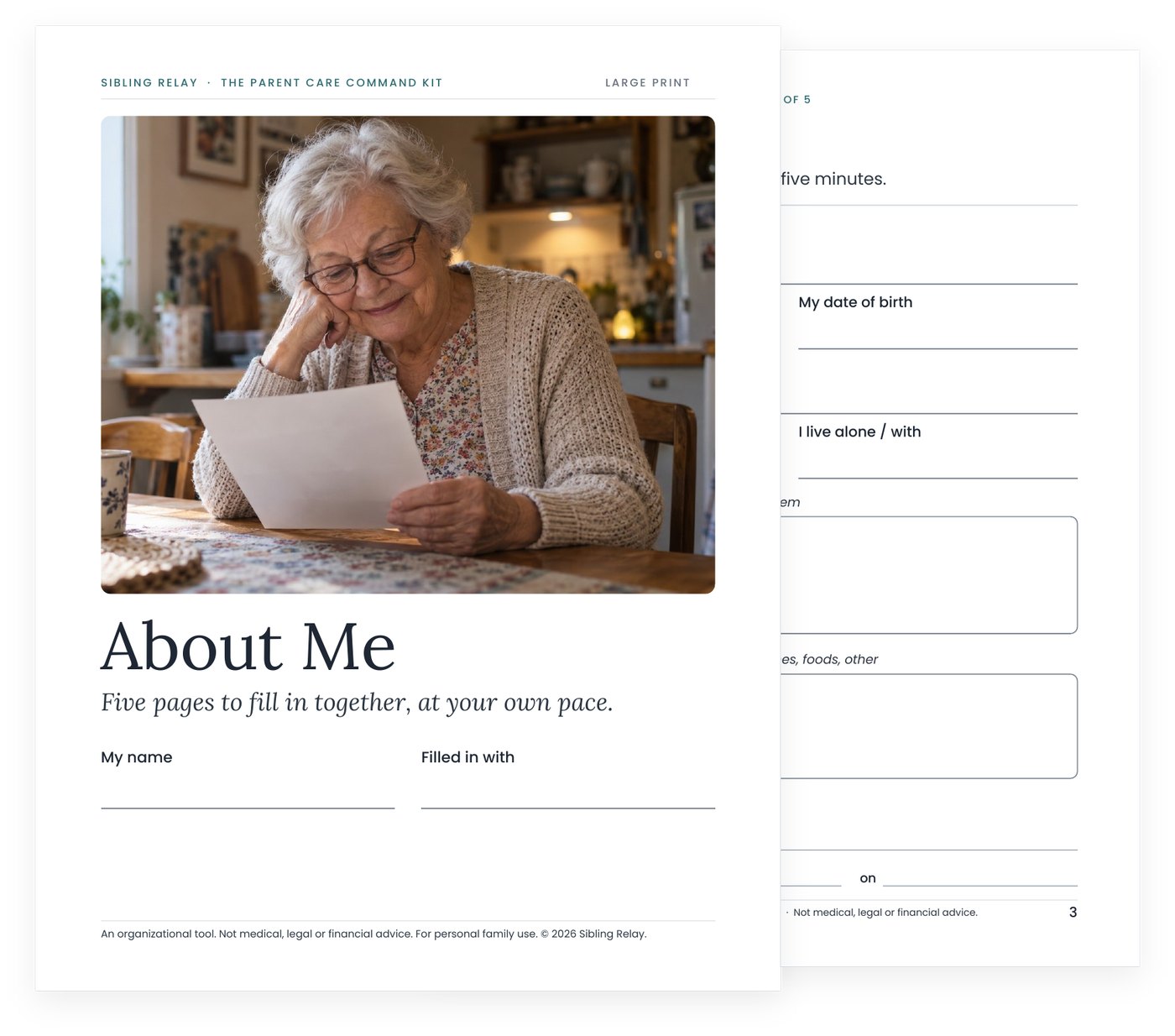 The Large-Print Parent Edition